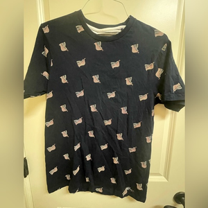 Men’s Denim & Flower Ricky Singh Freedom T shirt‎ Medium